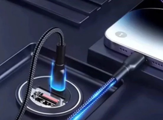 Tẩu Sạc Ô Tô PUGAN 100W – 2 Cổng USB & Type-C, Sạc Siêu Nhanh An Toàn Cho Mọi Hành Trình