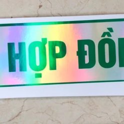 Tem Decal Phản Quang Xe Hợp Đồng, Dán Ô Tô, Taxi, Xe Du Lịch, Chống Phai Màu