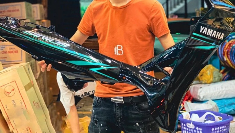 Tem Xe Sirius Áo Đen, Bản Zin, Bền Bỉ & Thẩm Mỹ