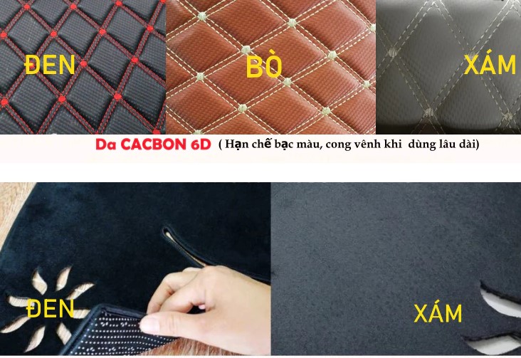 Thảm Chống Nắng Taplo Xe Ford Ranger Xls 2018–2026 Chất Liệu Nhung Và Da Cacbon