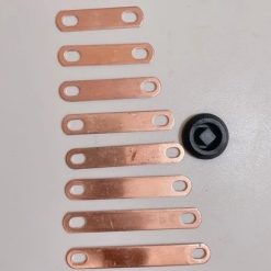 Thanh Nối Cầu Pin LiFePO4 Bằng Đồng, Phụ Kiện Kết Nối Pin Vỏ Nhôm Dẫn Điện Cao, Bền Bỉ