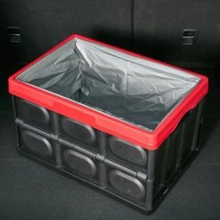 Thùng Đựng Đồ Ô Tô Gấp Gọn Dạng Hộp Đa Năng Có Nắp Đậy Cho Cốp Xe