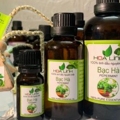 Tinh Dầu Bạc Hà Hoa Linh Nguyên Chất 100%, Tươi Mát, Thanh Lọc, Thư Giãn Tự Nhiên