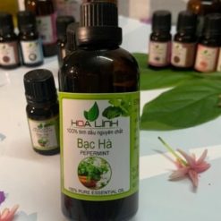 Tinh Dầu Bạc Hà Hoa Linh Nguyên Chất 100%, Tươi Mát, Thanh Lọc, Thư Giãn Tự Nhiên