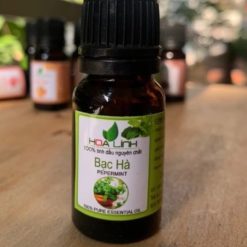 Tinh Dầu Bạc Hà Hoa Linh Nguyên Chất 100%, Tươi Mát, Thanh Lọc, Thư Giãn Tự Nhiên