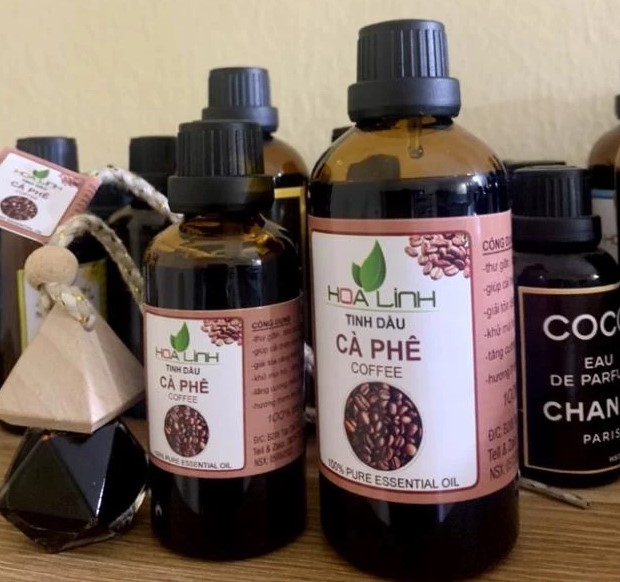 Tinh Dầu Cafe Nguyên Chất 100% Cho Phòng, Spa, Khách Sạn, Ô Tô | Tinh Dầu Hoa Linh
