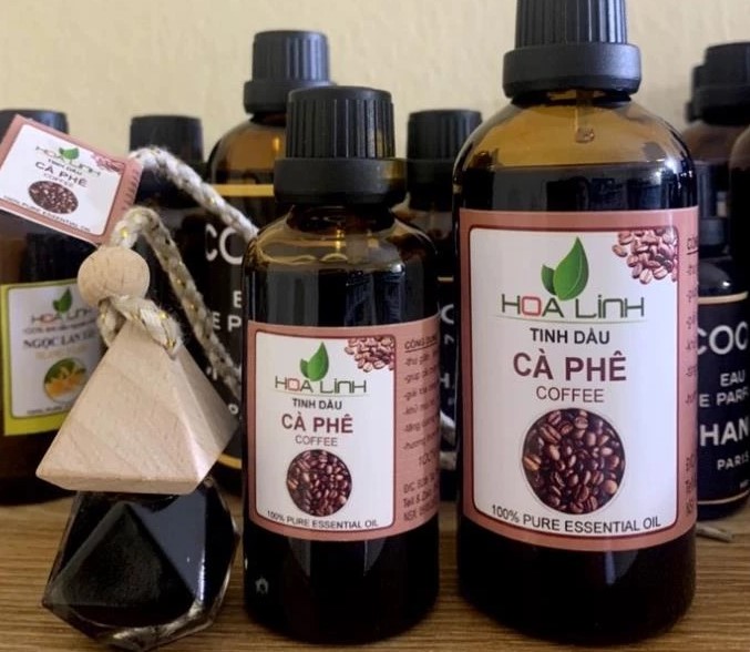 Tinh Dầu Cafe Nguyên Chất 100% Cho Phòng, Spa, Khách Sạn, Ô Tô | Tinh Dầu Hoa Linh