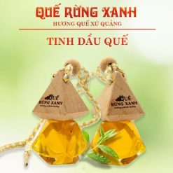 Tinh Dầu Cành Lá Quế Rừng Xanh 10ml, Nguyên Chất 100%, Treo Xe Ô Tô & Treo Phòng