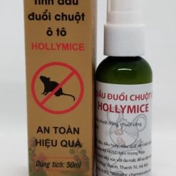 Tinh Dầu Đuổi Chuột Hollymice, Combo 2 Chai Cho Xe Ô Tô