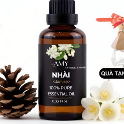 Tinh Dầu Hoa Nhài Thiên Nhiên Nguyên Chất 100ml, Xông Phòng, Treo Xe Ô Tô, Khử Mùi, Đuổi Muỗi