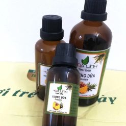 Tinh Dầu Hương Dứa (Hương Khóm, Hương Thơm) Hoa Linh Nguyên Chất 100ml , Khử Mùi Xe Phòng