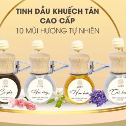 Tinh Dầu Kẹp Khuếch Tán LUXY 12ml, Khử Mùi Ô Tô, Tủ Quần Áo và Thơm Phòng