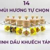 Tinh Dầu Khuếch Tán Ô Tô Mộc Liên Hoa 9ml, Khử Mùi Xe Hơi & Làm Thơm Không Gian