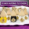 Tinh Dầu Thiên Nhiên Liên Hoa Treo Xe 9ml, 13 Mùi Organic, Khử Mùi Xe Ô Tô