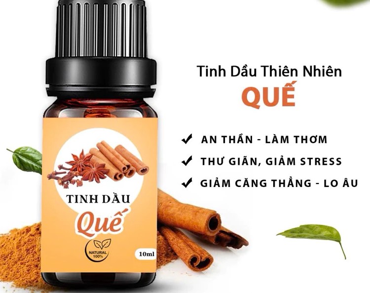 Tinh Dầu Thiên Nhiên Nguyên Chất 10ml, Khử Mùi, Thơm Phòng, Đuổi Muỗi & Giảm Stress