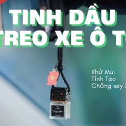 Tinh Dầu Treo Xe Ô Tô ASO Chai Treo Sang Trọng, Tinh Dầu Thiên Nhiên Nguyên Chất