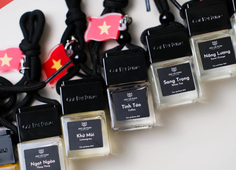 Tinh Dầu Treo Xe Ô Tô ASO Việt Nam, Tinh Dầu Thiên Nhiên Nguyên Chất, Nhập Khẩu