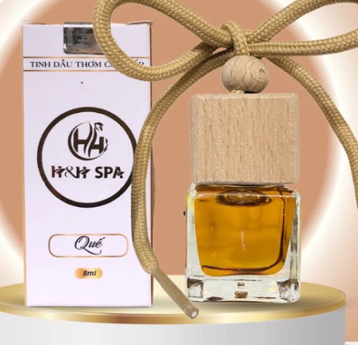 Tinh Dầu Treo Xe Ô Tô Cao Cấp H&H Spa, Hương Thơm Tự Nhiên Lâu Phai, Khử Mùi, Thư Giãn