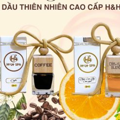 Tinh Dầu Treo Xe Ô Tô Cao Cấp Khử Mùi Tự Nhiên, Thư Giãn Không Gian Sống