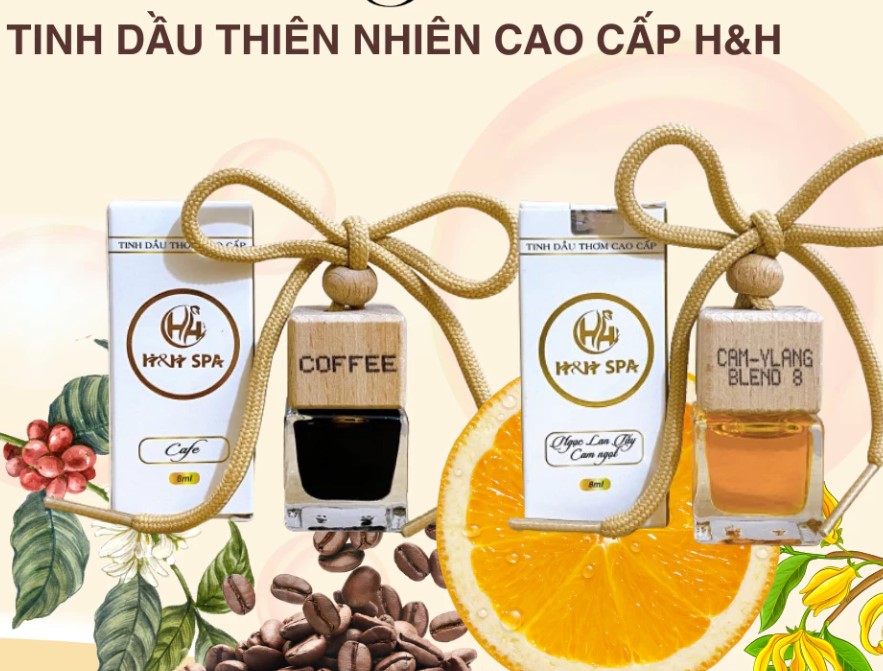 Tinh Dầu Treo Xe Ô Tô Cao Cấp Khử Mùi Tự Nhiên, Thư Giãn Không Gian Sống