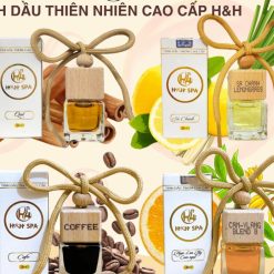 Tinh Dầu Treo Xe Ô Tô Cao Cấp Khử Mùi Tự Nhiên, Thư Giãn Không Gian Sống