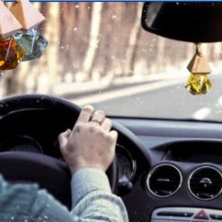 Tinh Dầu Treo Xe Ô Tô Hương Dâu Tây, Dứa Thơm, Hoa Anh Đào, Hoa Bưởi Khử Mùi Xe