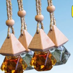 Tinh Dầu Treo Xe Ô Tô Hương Dâu Tây, Dứa Thơm, Hoa Anh Đào, Hoa Bưởi Khử Mùi Xe