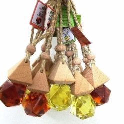 Tinh Dầu Treo Xe Ô Tô, Hương Dâu Tây, Dứa Thơm, Hoa Bưởi Khử Mùi Xe