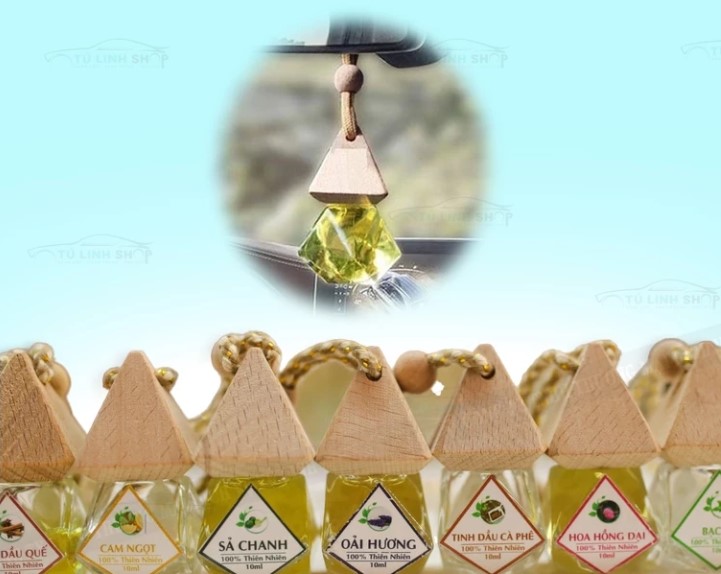 Tinh Dầu Treo Xe Ô tô Nguyên Chất 100% Có Sẵn16 Loại Mùi Hương Tùy Chọn