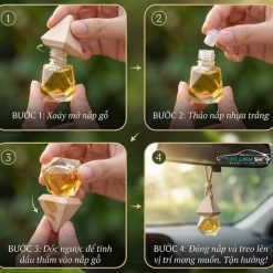 Tinh Dầu Treo Xe Ô tô Nguyên Chất 100% Có Sẵn16 Loại Mùi Hương Tùy Chọn