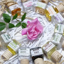 Tinh Dầu Treo Xe Ô Tô ONXE Mùi Cafe, Trầm, Chanh Sả, Lọ 10ml Giúp Thư Giãn, Khử Mùi & Giảm Say Xe