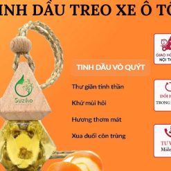 Tinh Dầu Treo Xe Ô Tô Thiên Nhiên Khử Mùi Hiệu Quả Cho Xe Hơi, Phòng Ngủ, Tủ Quần Áo