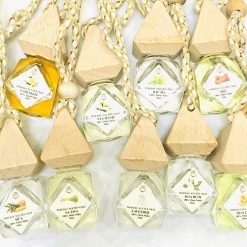 Tinh Dầu Treo Xe Ô Tô, Tinh Dầu Thơm Thiên Nhiên Khử Mùi Hiệu Quả Cho Xe Hơi | Omino