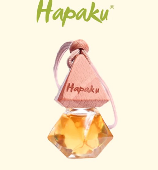 Tinh Dầu Treo Xe Sả Chanh Tự Nhiên 10ml Hapaku, Khử Mùi Hôi, Thư Giãn Tinh Thần