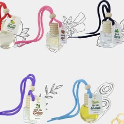 Tinh Dầu Treo Xe SINORI Nguyên Chất 100% 7ml, Khử Mùi, Thơm Phòng, Đuổi Côn Trùng & Thư Giãn Tự Nhiên
