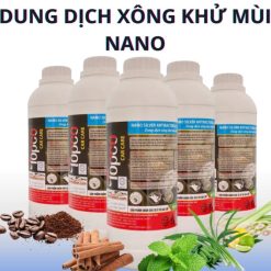 Tinh Dầu Xông Nano Bạc Khử Mùi Xe Ô Tô 1 Lít NB MART, Diệt Khuẩn Làm Sạch Không Gian Xe