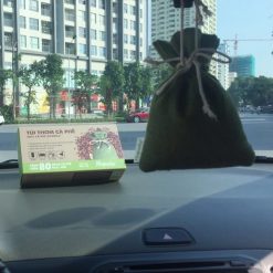 Túi Cà Phê Khử Mùi Ô Tô Arabica Hapaku Túi Thơm Cà Phê Thảo Dược Treo Xe, Phòng Ngủ & Tủ Quần Áo
