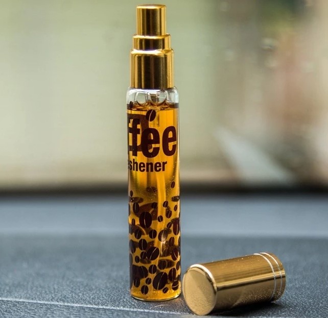 Túi Hạt Cà Phê Treo Xe Ô Tô, Khử Mùi Tươi Mát, Treo Tủ Quần Áo | Tặng Kèm Tinh Dầu