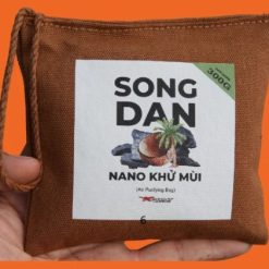 Túi Khử Mùi Nano Hoạt Tính SONG ĐAN Hút Ẩm, Lọc Không Khí, Giảm Say Xe Nhanh