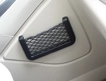 Túi Lưới Đựng Điện Thoại Treo Xe Hơi, Phụ Kiện Sắp Xếp Gọn Gàng Nội Thất Ô Tô