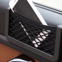 Túi Lưới Đựng Điện Thoại Treo Xe Hơi, Phụ Kiện Sắp Xếp Gọn Gàng Nội Thất Ô Tô