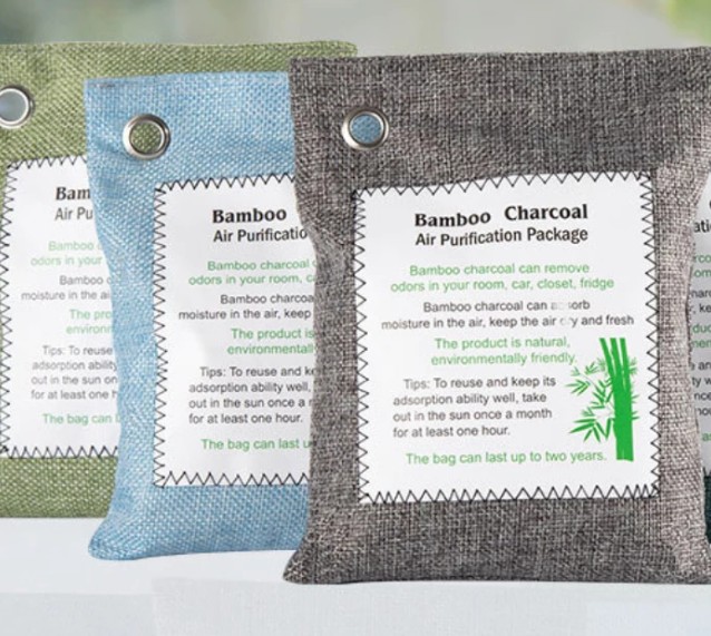 Túi Than Hoạt Tính Hút Mùi Ô Tô, Khử Mùi Nấm Mốc, Kháng Khuẩn, Lọc Không Khí Tự Nhiên