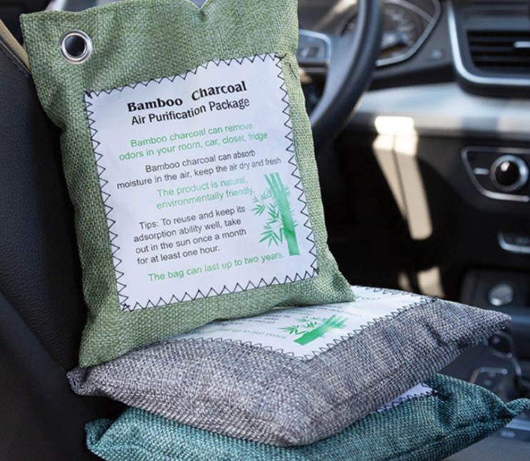 Túi Than Hoạt Tính Hút Mùi Ô Tô, Khử Mùi Nấm Mốc, Kháng Khuẩn, Lọc Không Khí Tự Nhiên