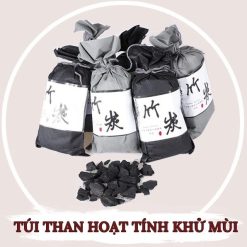 Túi Than Hoạt Tính Khử Mùi Ô Tô, Loại Bỏ Mùi Hôi, Ẩm Mốc An Toàn Tự Nhiên