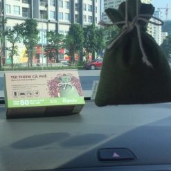 Túi Thơm Cà Phê Arabica Rang Mộc Nguyên Chất HAPAKU Khử Mùi Tự Nhiên Cho Xe Ô Tô, Tủ Quần Áo, Phòng Bếp