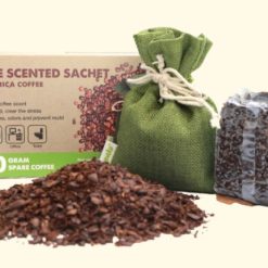 Túi Thơm Cà Phê Arabica Rang Mộc Nguyên Chất HAPAKU Khử Mùi Tự Nhiên Cho Xe Ô Tô, Tủ Quần Áo, Phòng Bếp