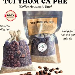 Túi Thơm Cà Phê Treo Xe Ô Tô 100g Khử Mùi Tự Nhiên, Thơm Dịu, An Toàn Đa Năng