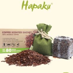 Túi Thơm Cafe Arabica Rang Mộc Hapaku Khử Mùi Xe Hơi, Phòng Ngủ Tự Nhiên