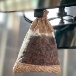 Túi Thơm Hạt Cà Phê Treo Xe Ô Tô XCHAT Khử Mùi Tự Nhiên Cho Xe, Phòng Ngủ & Văn Phòng