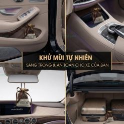 Túi Thơm Hạt Cà Phê Tự Nhiên Treo Xe Ô Tô, Khử Mùi Ẩm Mốc, Phòng & Tủ Quần Áo